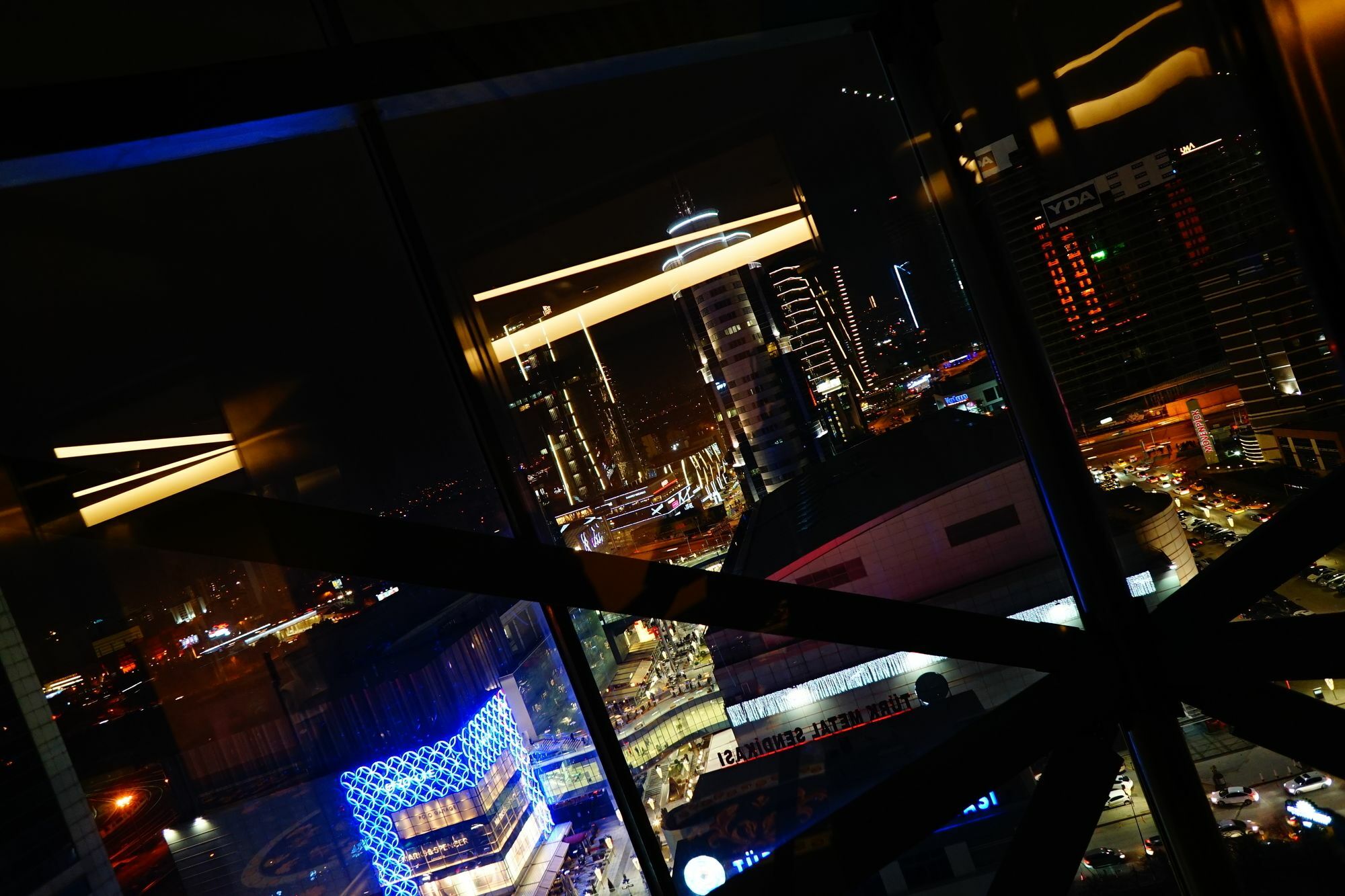 Downtown Ankara Hotel Екстер'єр фото View from the observation deck
